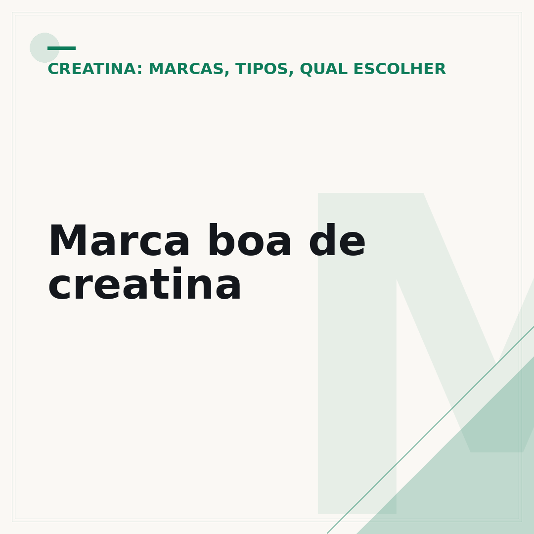 Marca boa de creatina