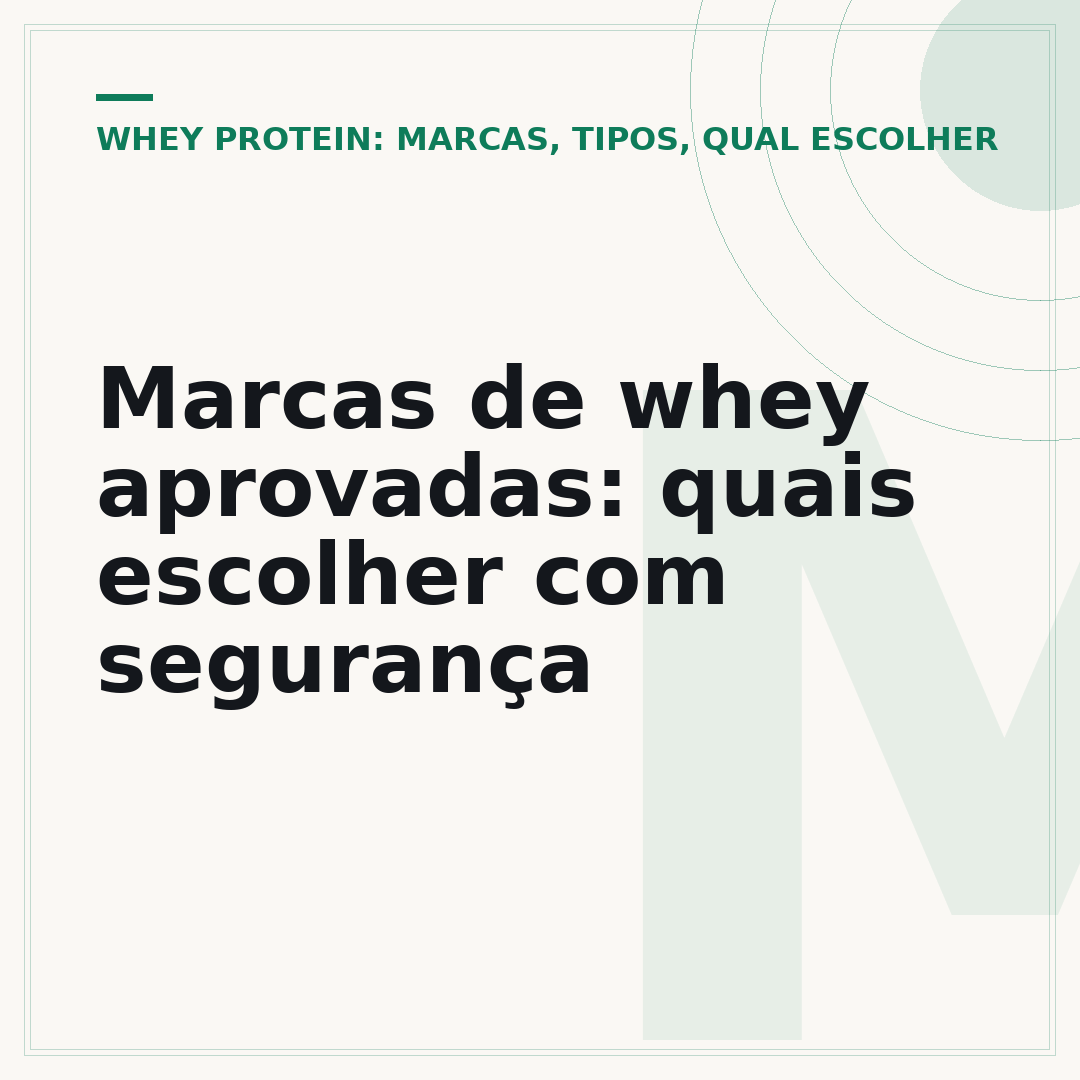 Marcas de whey aprovadas: quais escolher com segurança