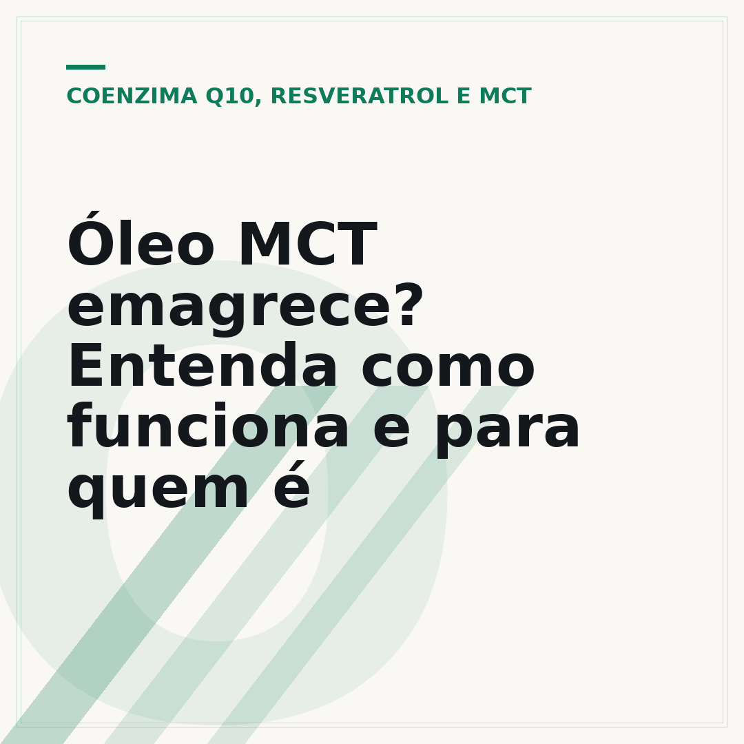 Óleo MCT emagrece? Entenda como funciona e para quem é