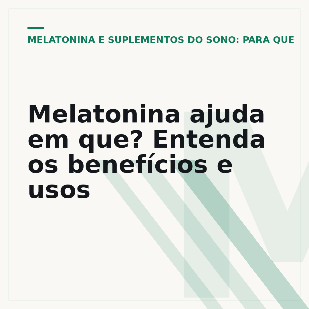 Melatonina ajuda em que? Entenda os benefícios e usos