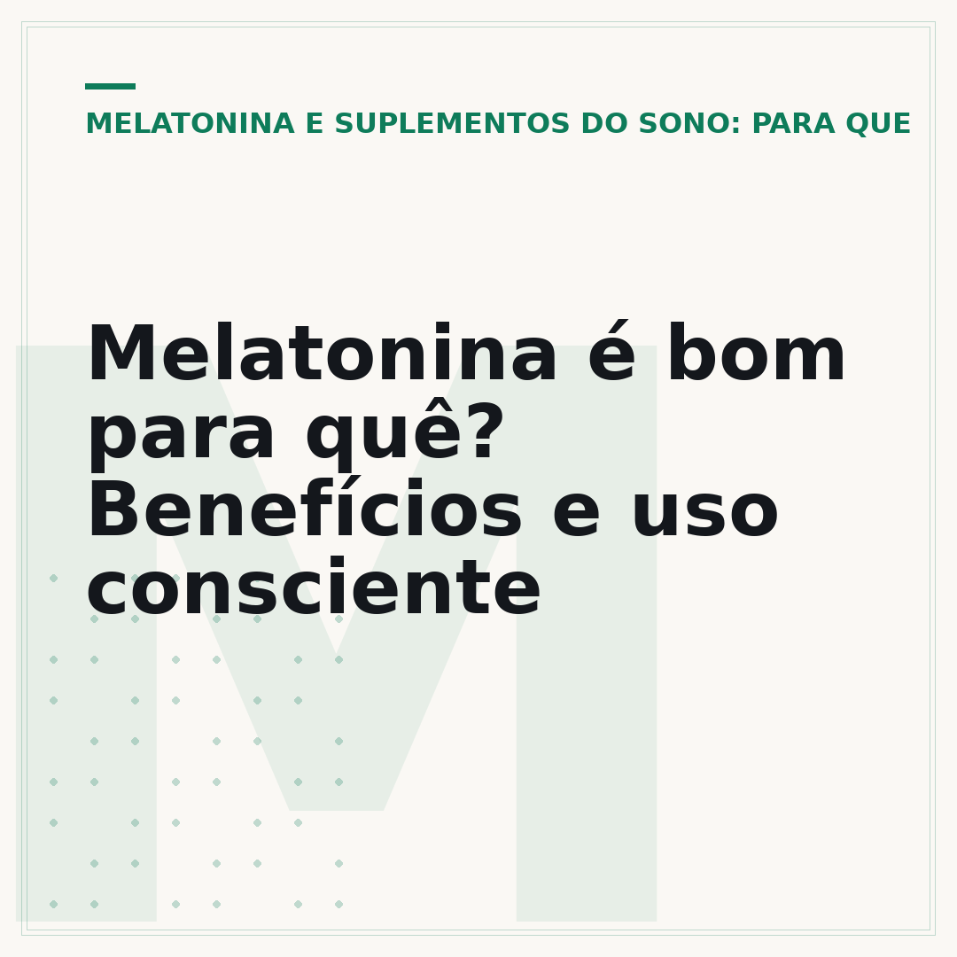 Melatonina é bom para quê? Benefícios e uso consciente