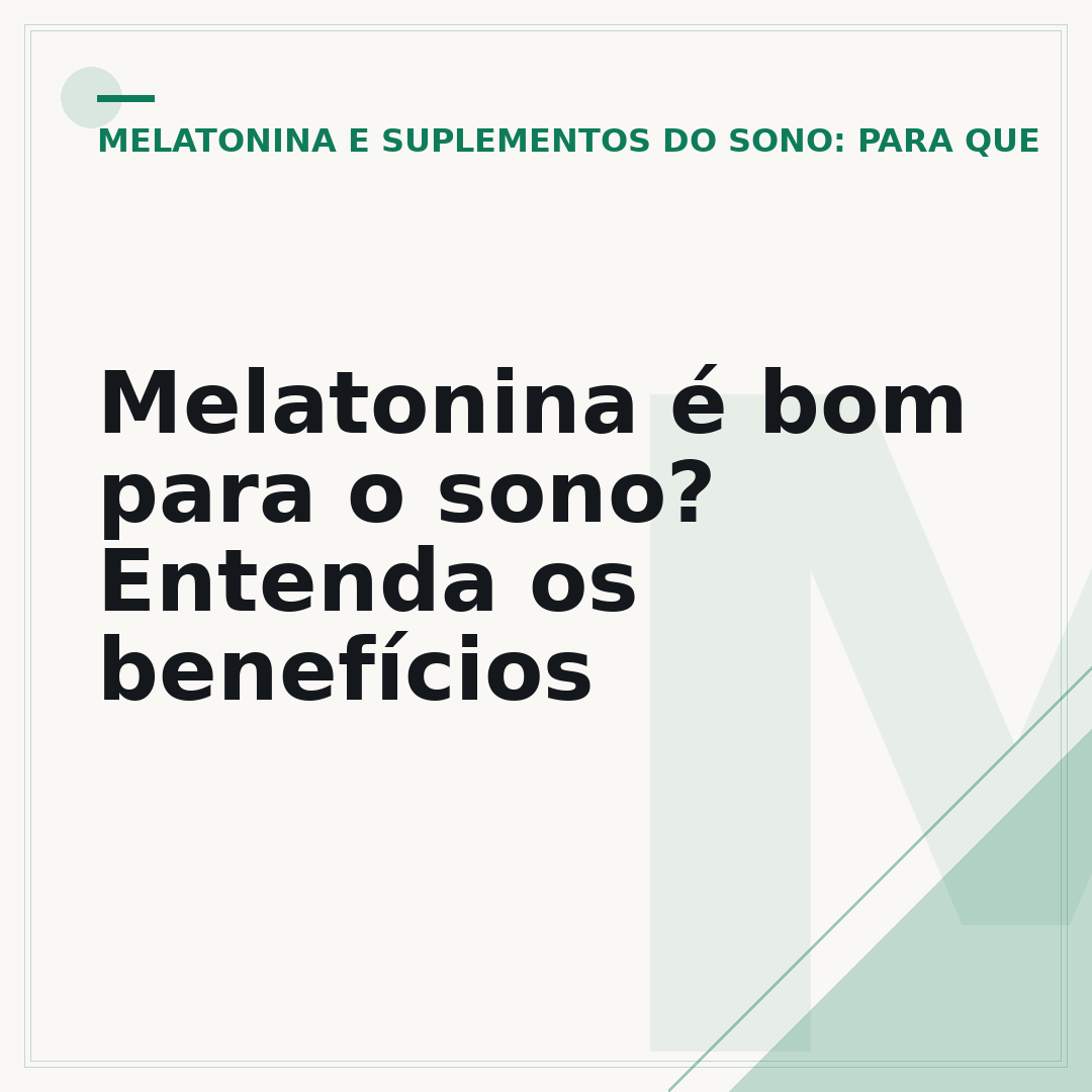 Melatonina é bom para o sono? Entenda os benefícios
