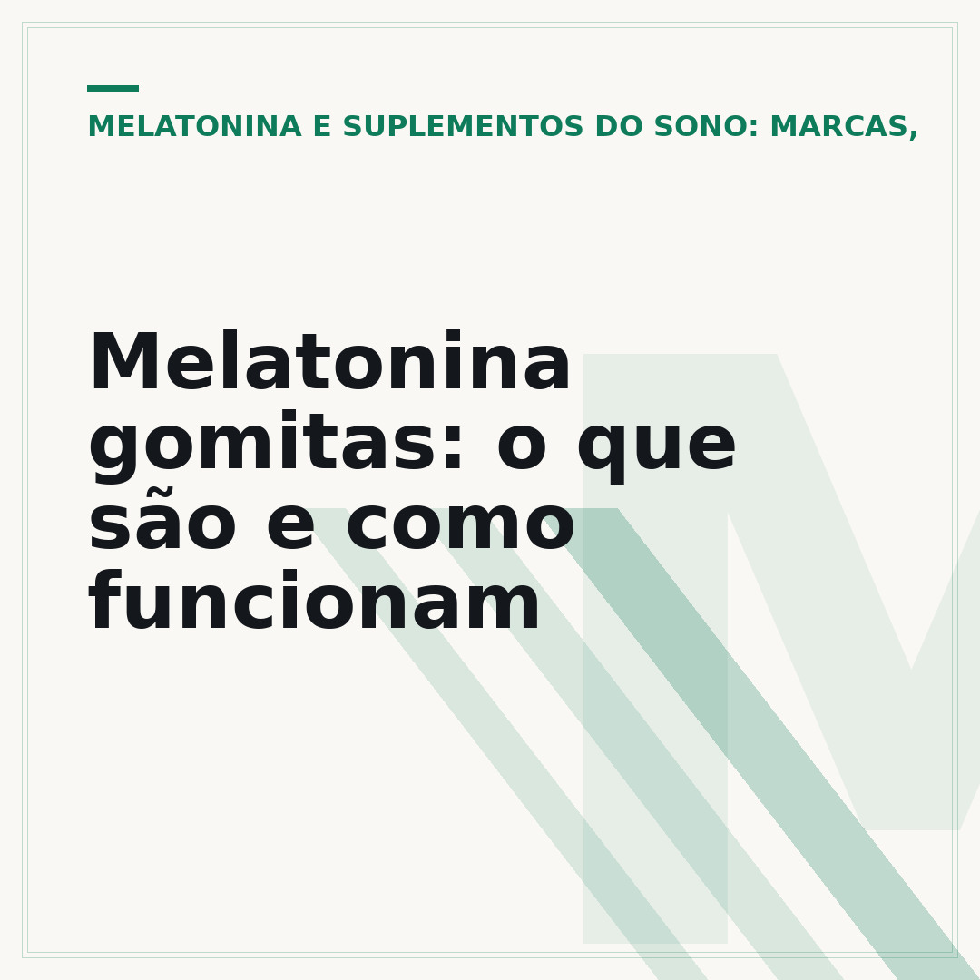 Melatonina gomitas: o que são e como funcionam