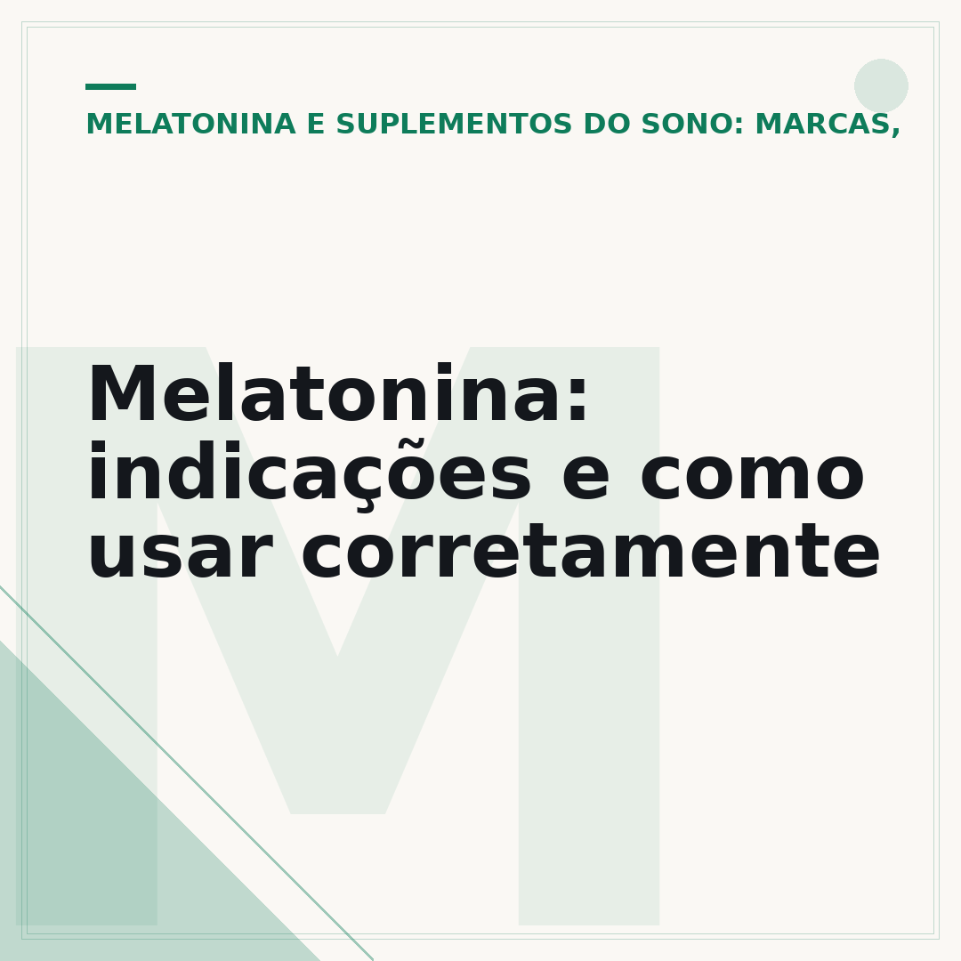 Melatonina: indicações e como usar corretamente