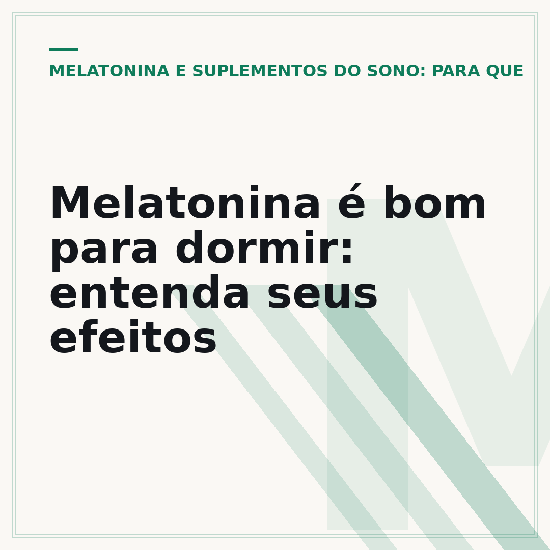 Melatonina é bom para dormir: entenda seus efeitos