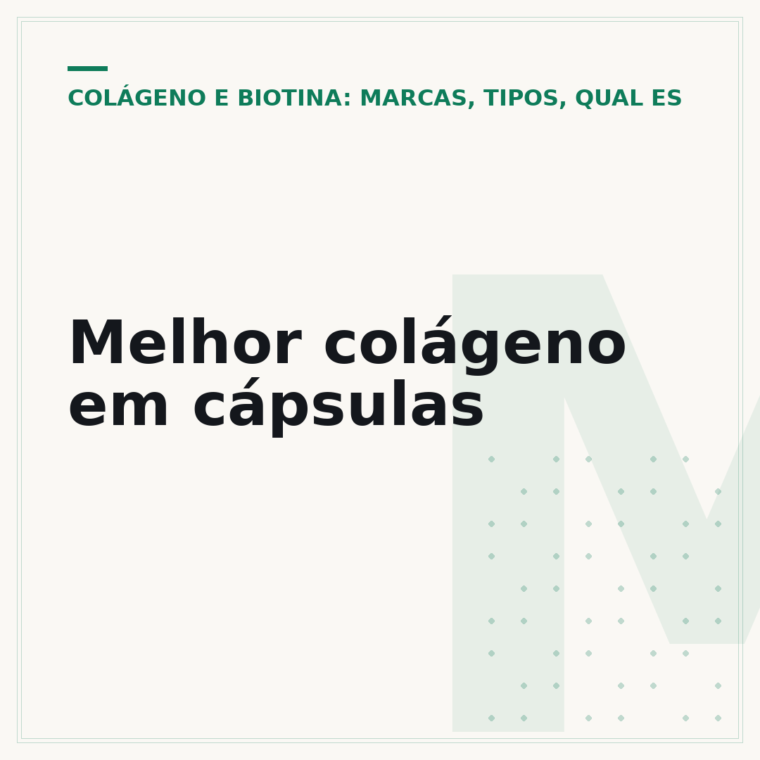 Melhor colágeno em cápsulas