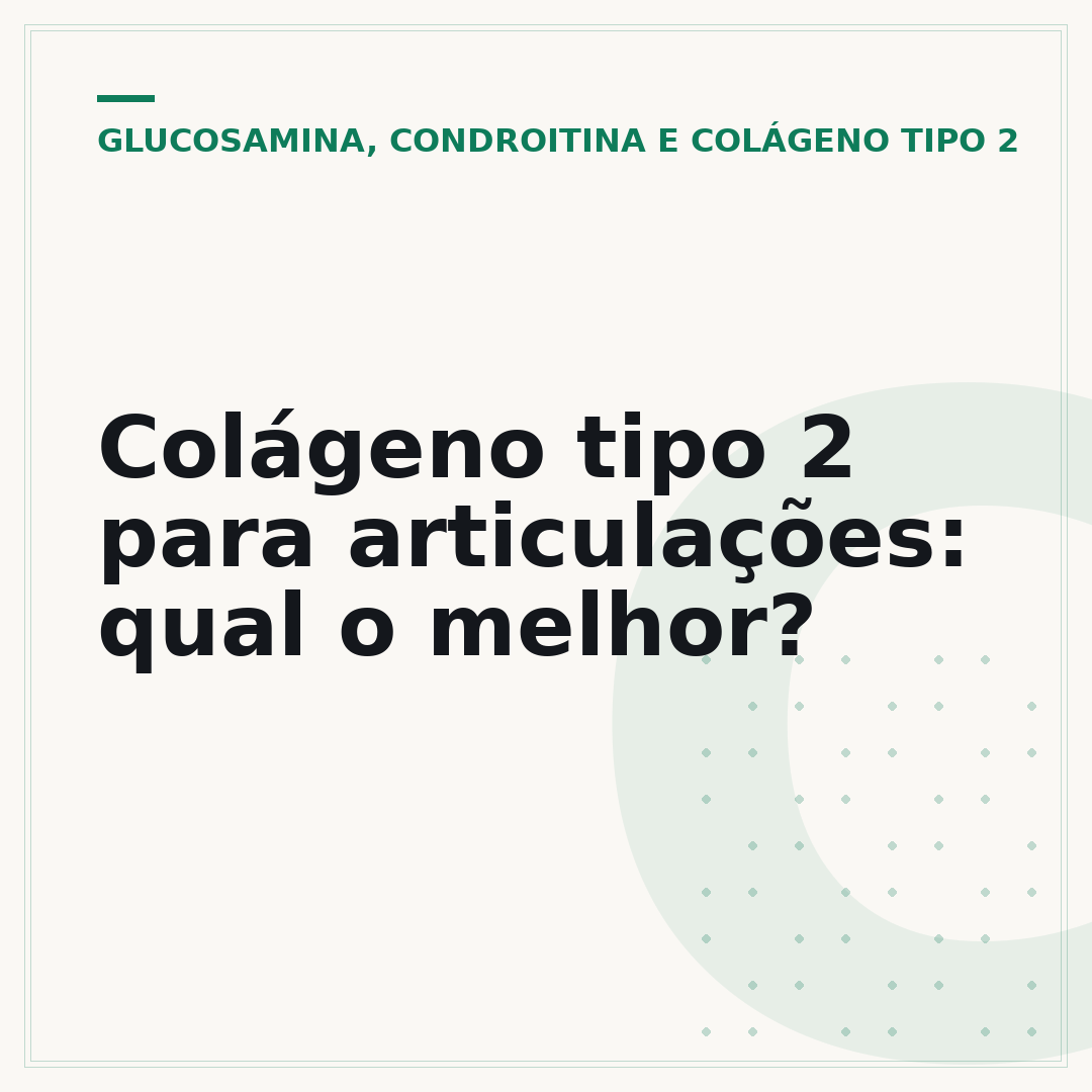 Colágeno tipo 2 para articulações: qual o melhor?