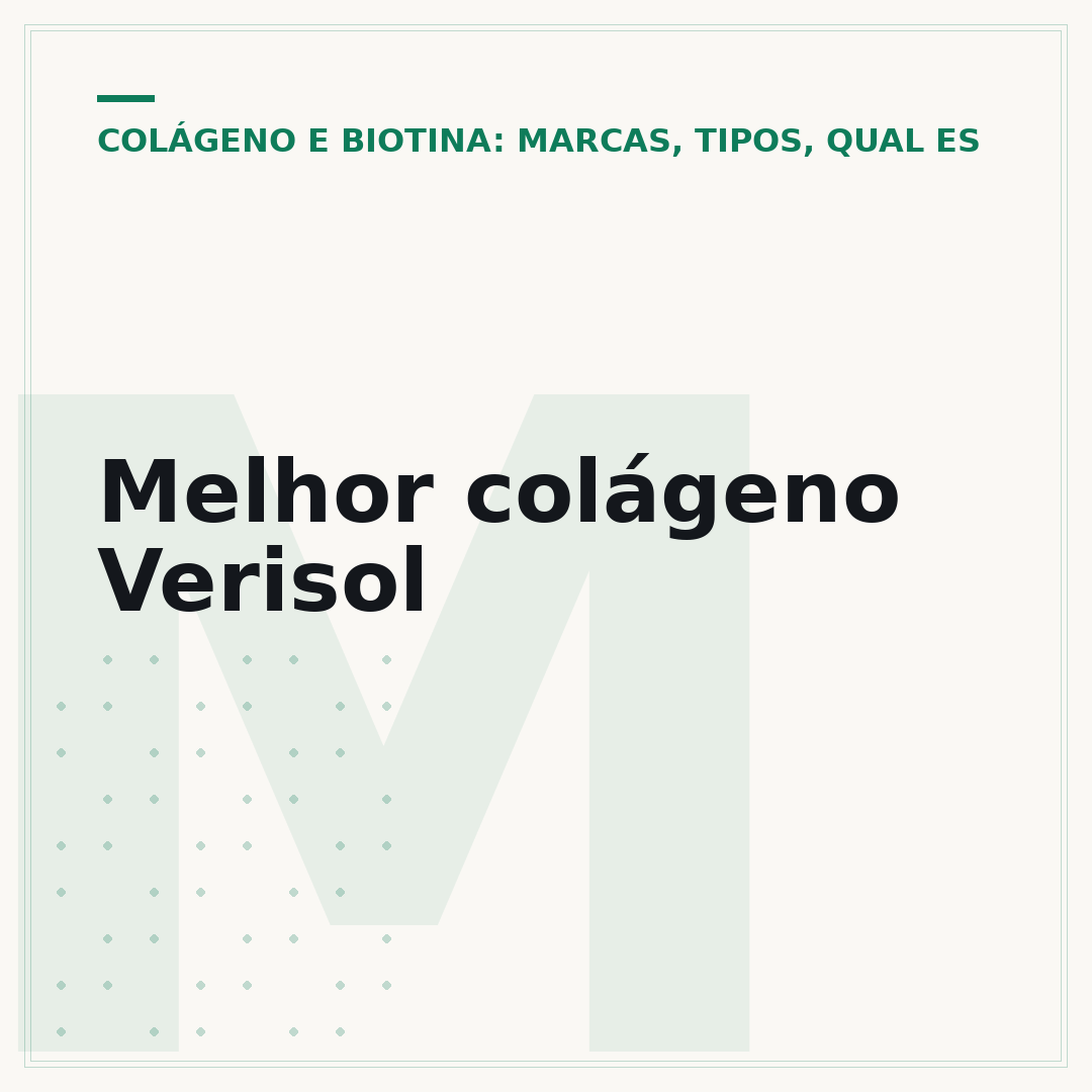 Melhor colágeno Verisol
