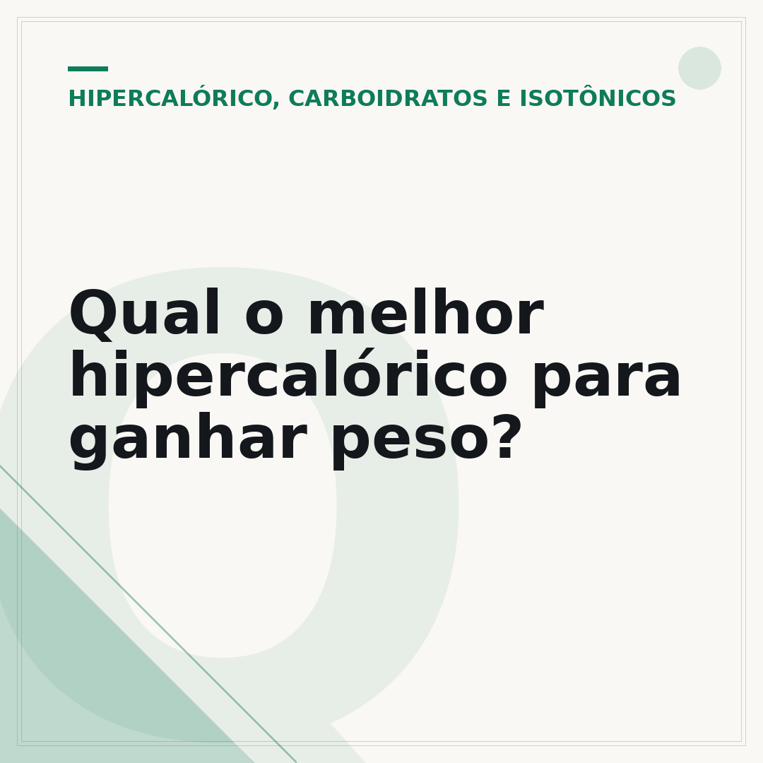 Qual o melhor hipercalórico para ganhar peso?