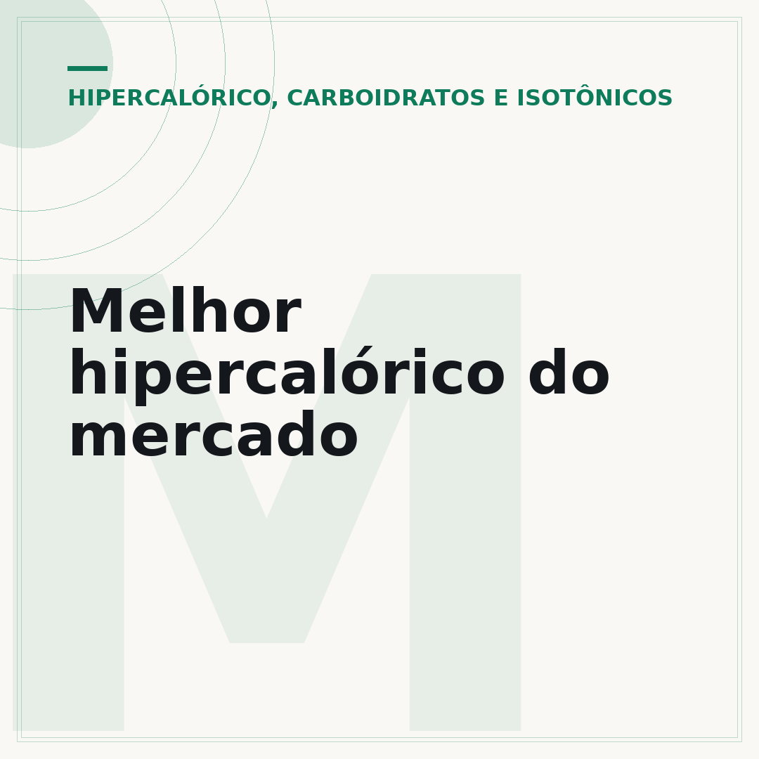 Melhor hipercalórico do mercado