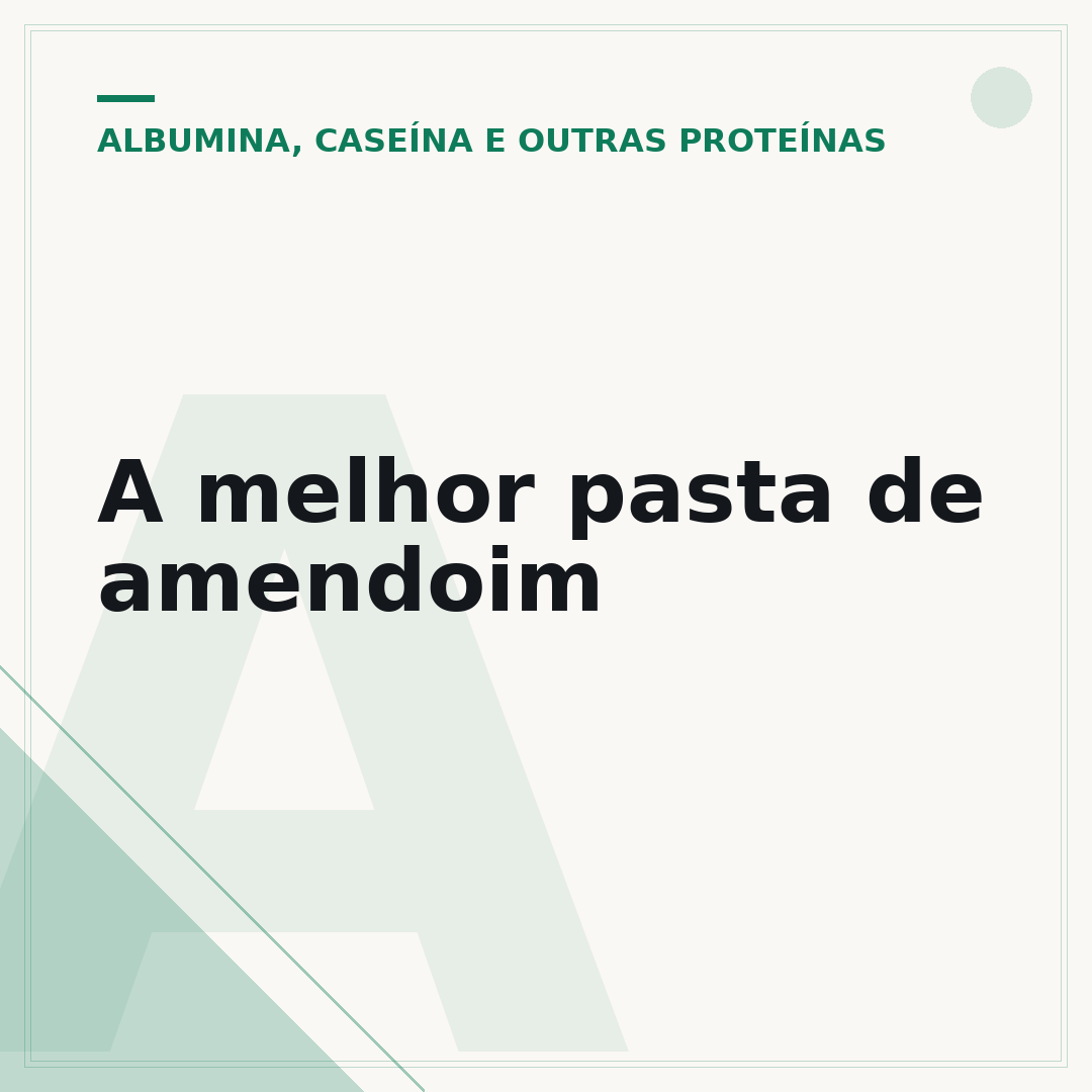 A melhor pasta de amendoim
