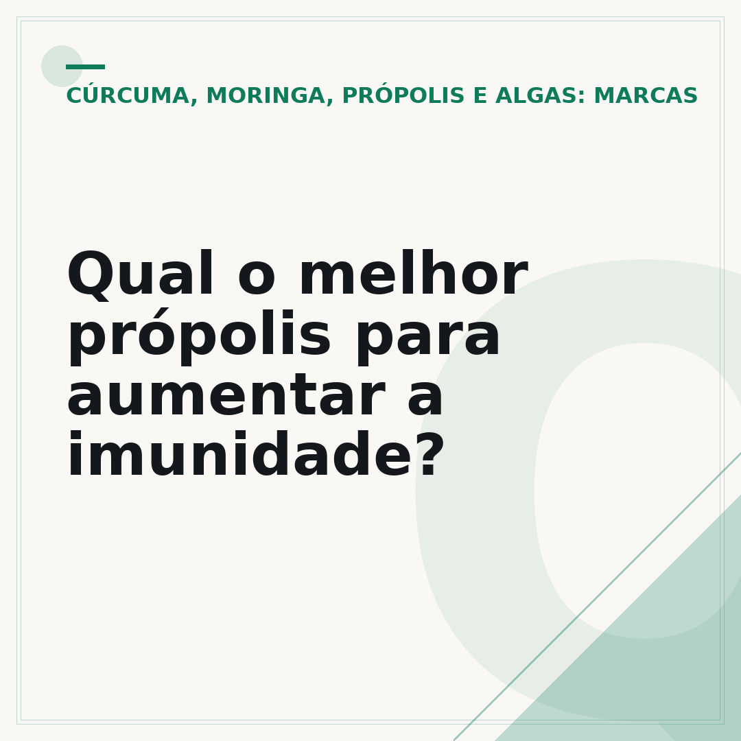 Qual o melhor própolis para aumentar a imunidade?