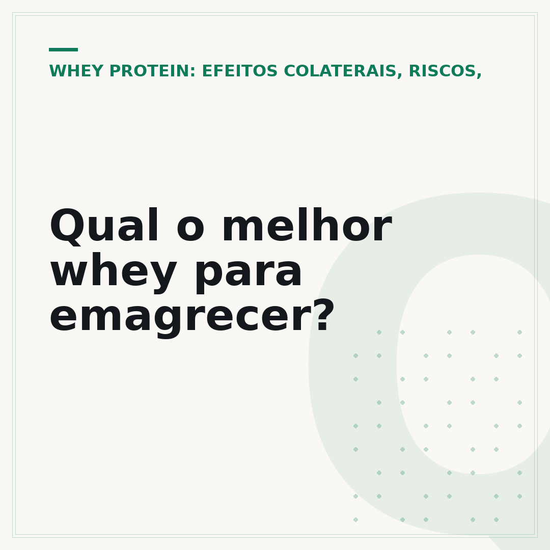 Qual o melhor whey para emagrecer?