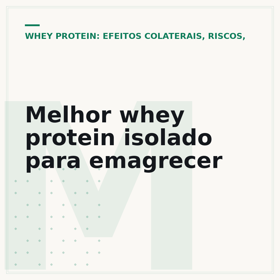 Melhor whey protein isolado para emagrecer