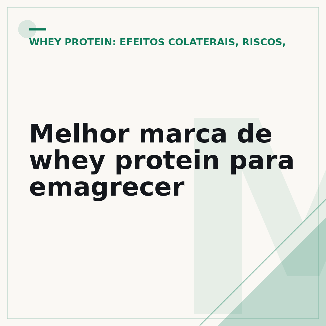 Melhor marca de whey protein para emagrecer
