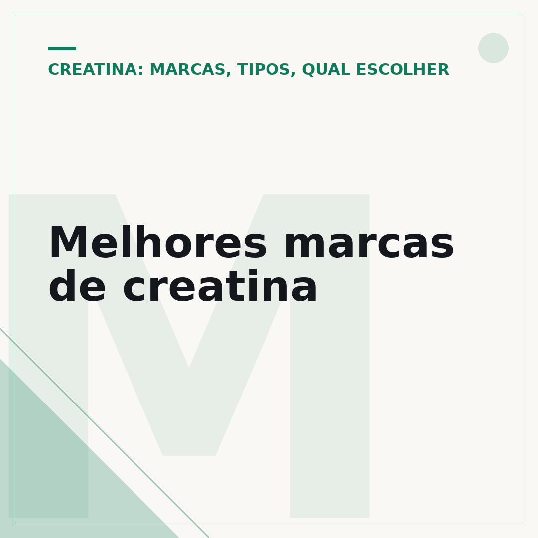 Melhores marcas de creatina