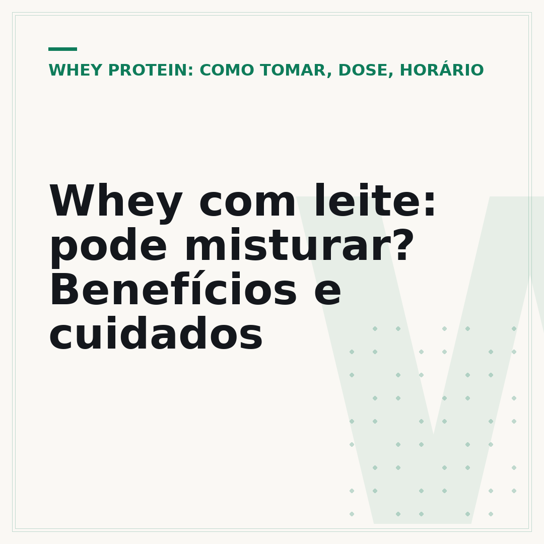 Whey com leite: pode misturar? Benefícios e cuidados