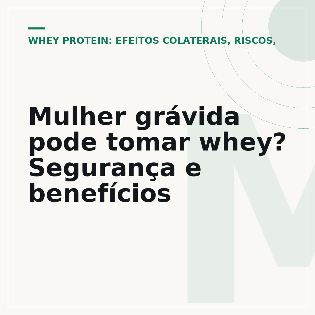 Mulher grávida pode tomar whey? Segurança e benefícios