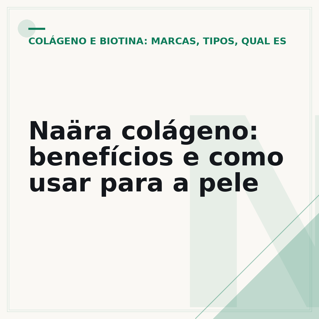 Naära colágeno: benefícios e como usar para a pele