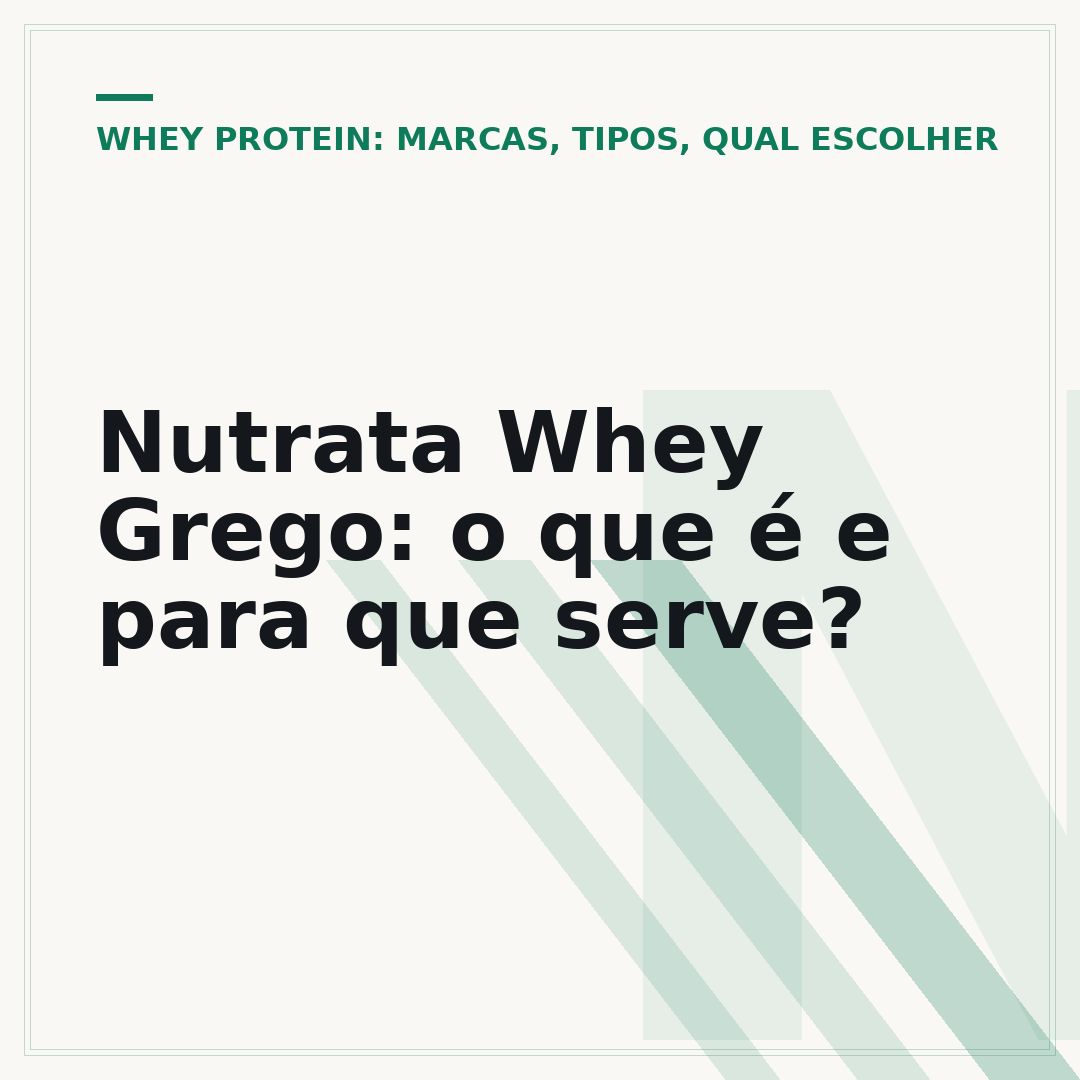 Nutrata Whey Grego: o que é e para que serve?