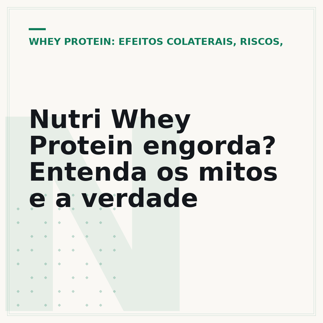 Nutri Whey Protein engorda? Entenda os mitos e a verdade