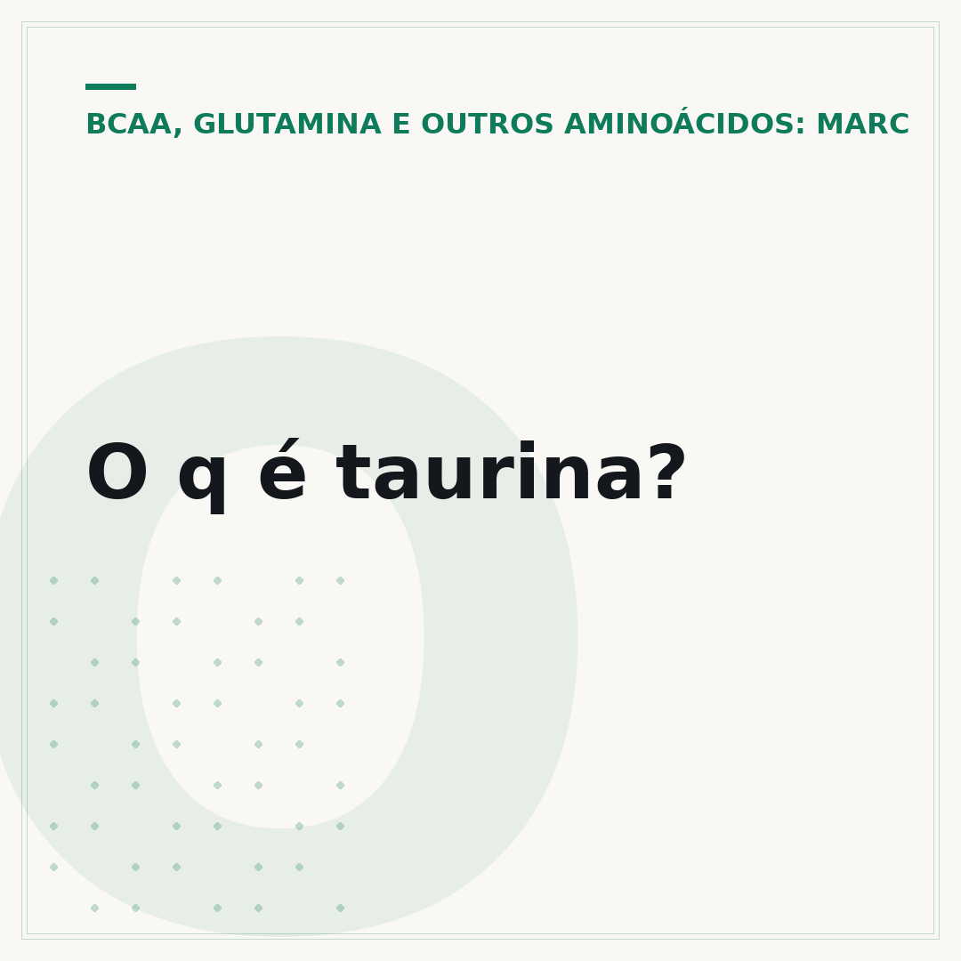 O q é taurina?