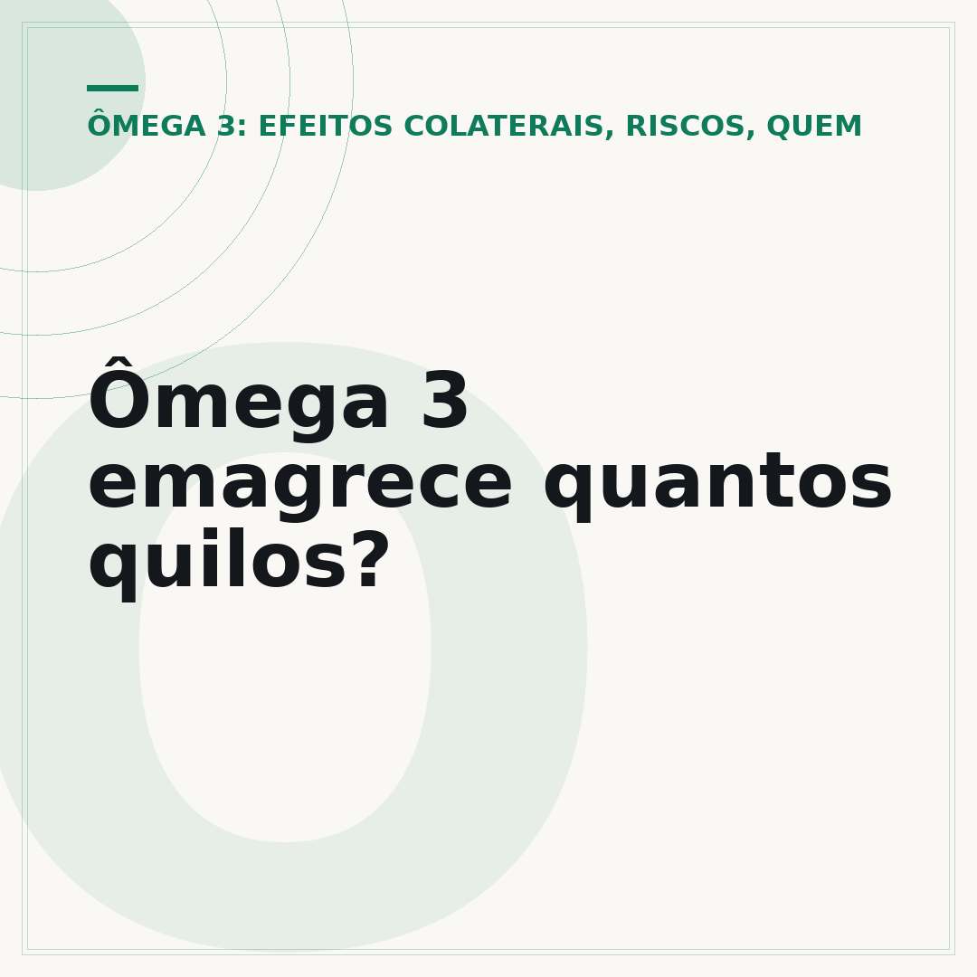 Ômega 3 emagrece quantos quilos?
