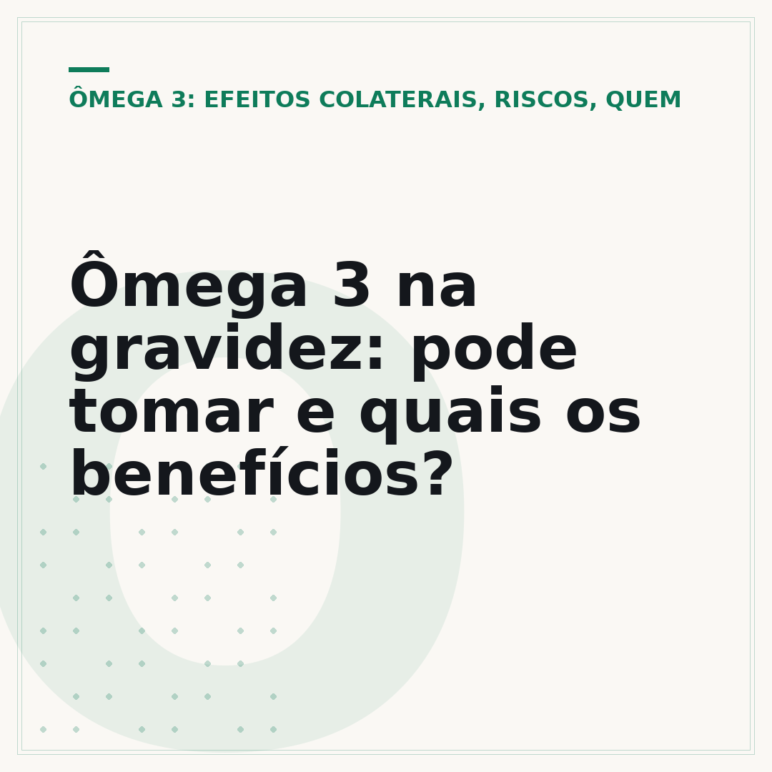 Ômega 3 na gravidez: pode tomar e quais os benefícios?