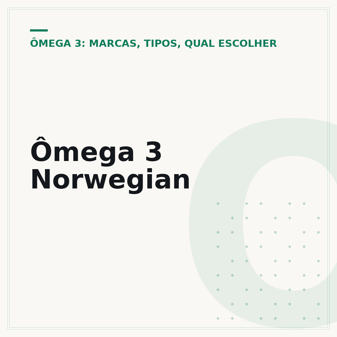 Ômega 3 Norwegian