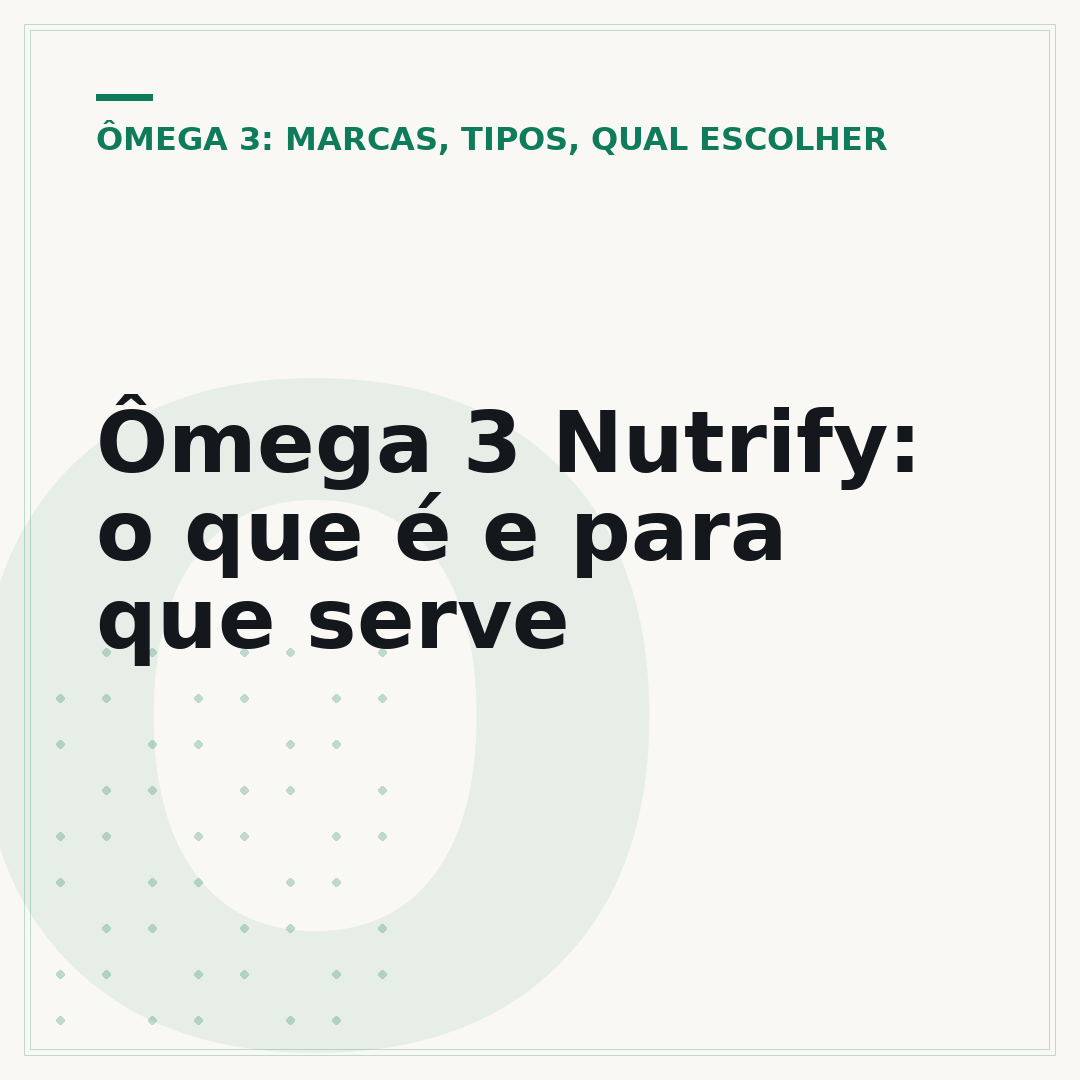 Ômega 3 Nutrify: o que é e para que serve