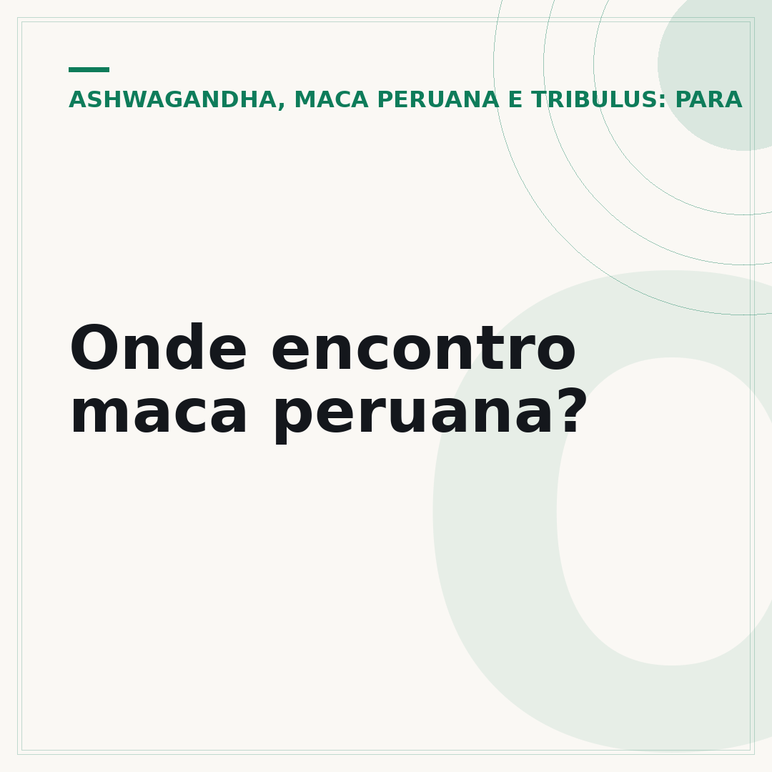 Onde encontro maca peruana?