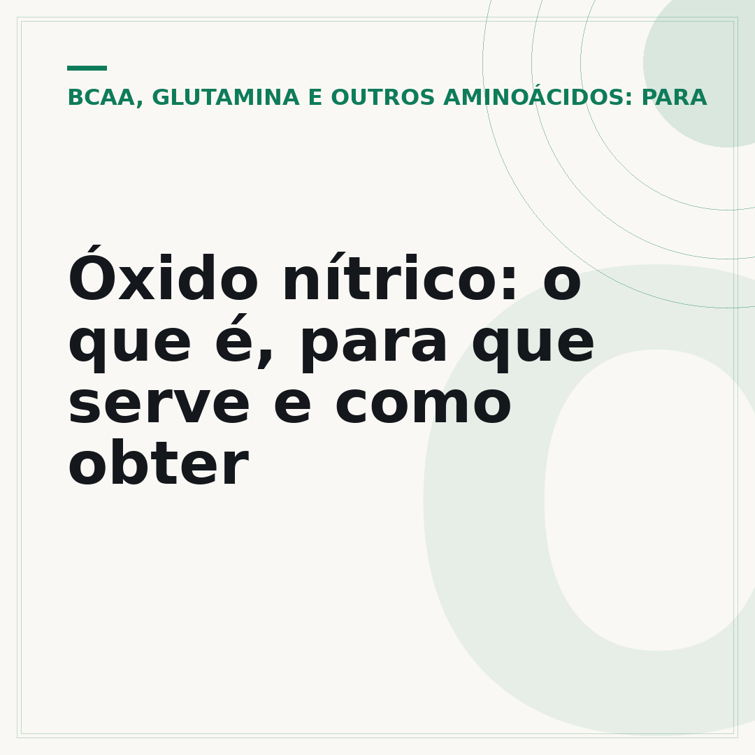 Óxido nítrico: o que é, para que serve e como obter