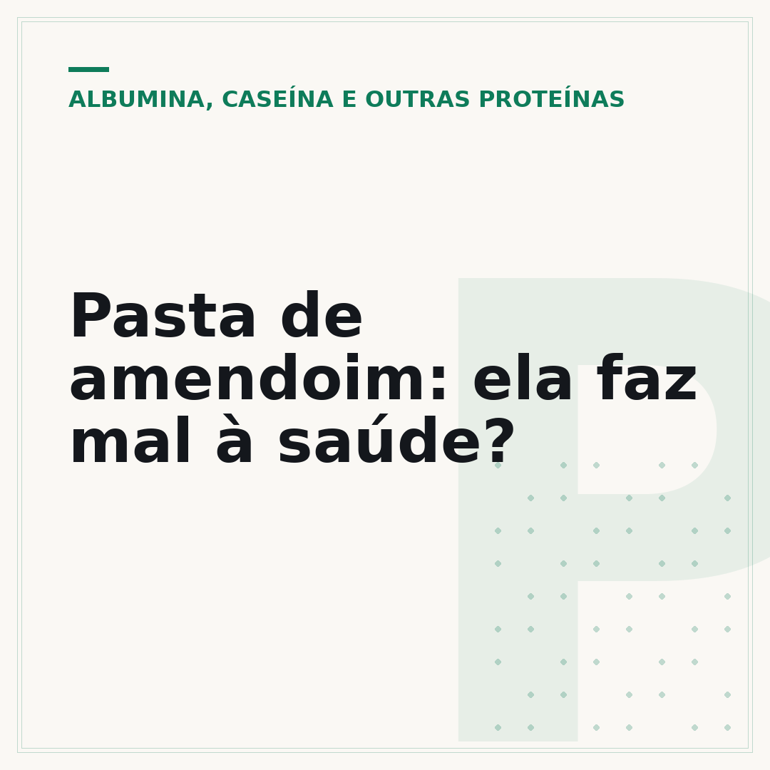 Pasta de amendoim: ela faz mal à saúde?