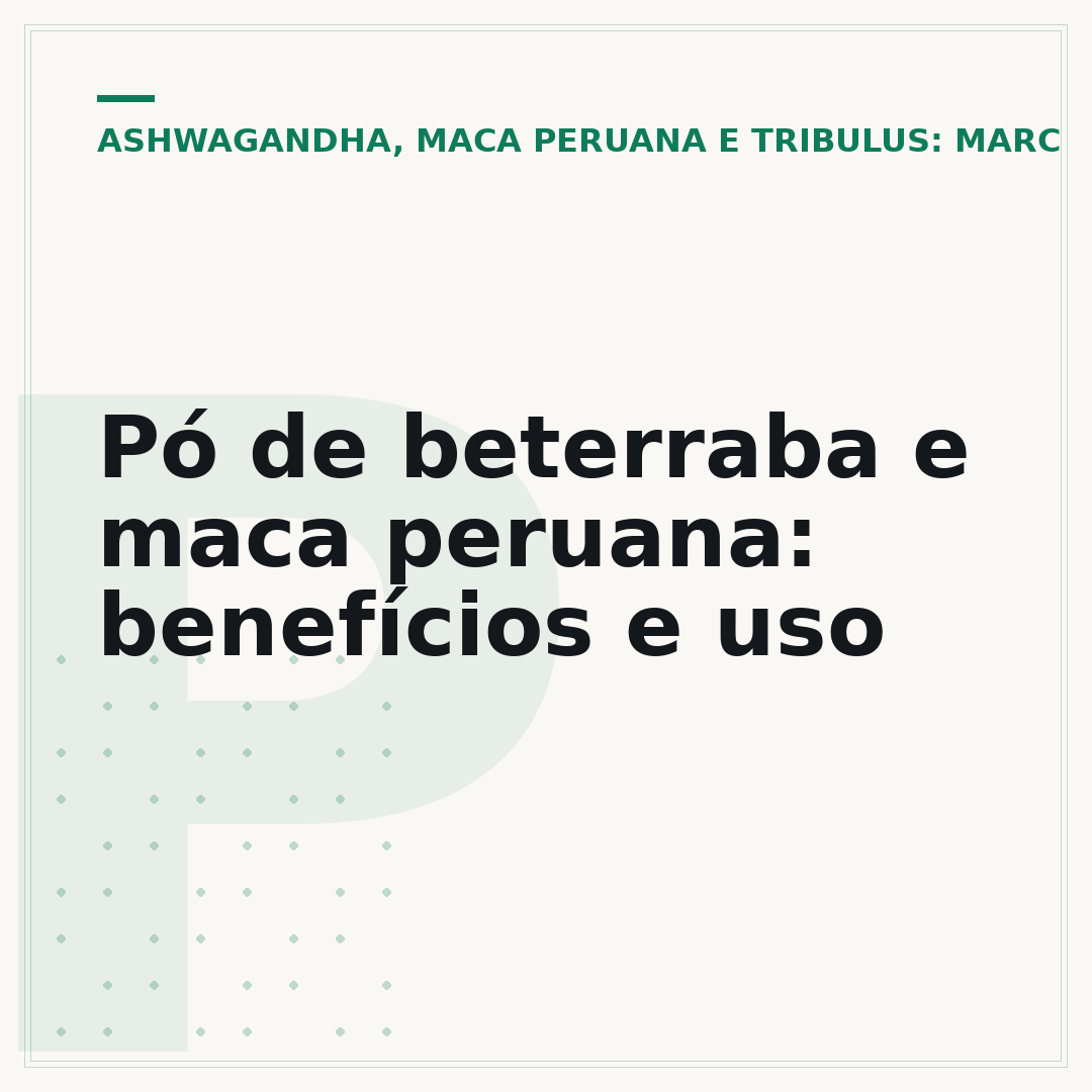 Pó de beterraba e maca peruana: benefícios e uso