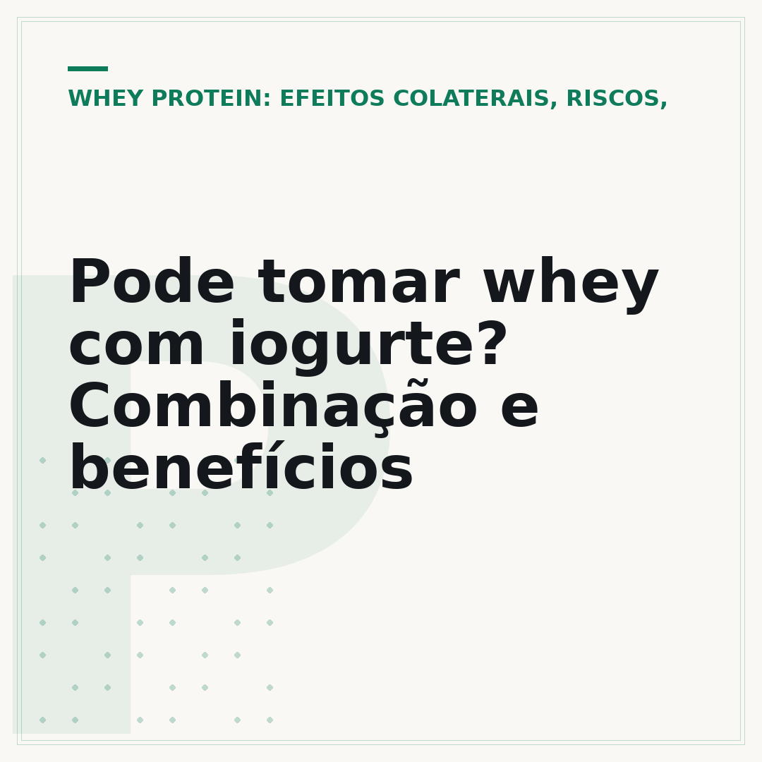 Pode tomar whey com iogurte? Combinação e benefícios
