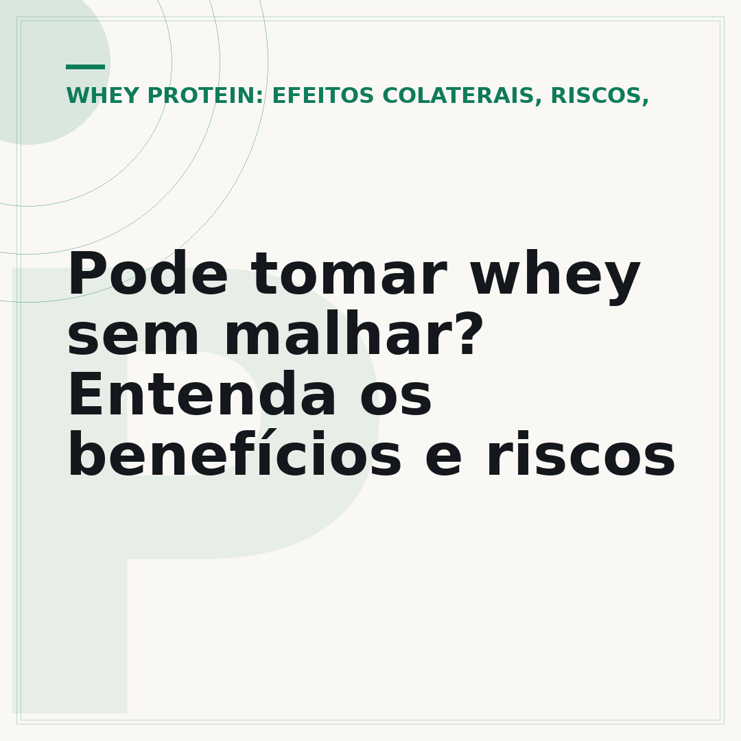 Pode tomar whey sem malhar? Entenda os benefícios e riscos