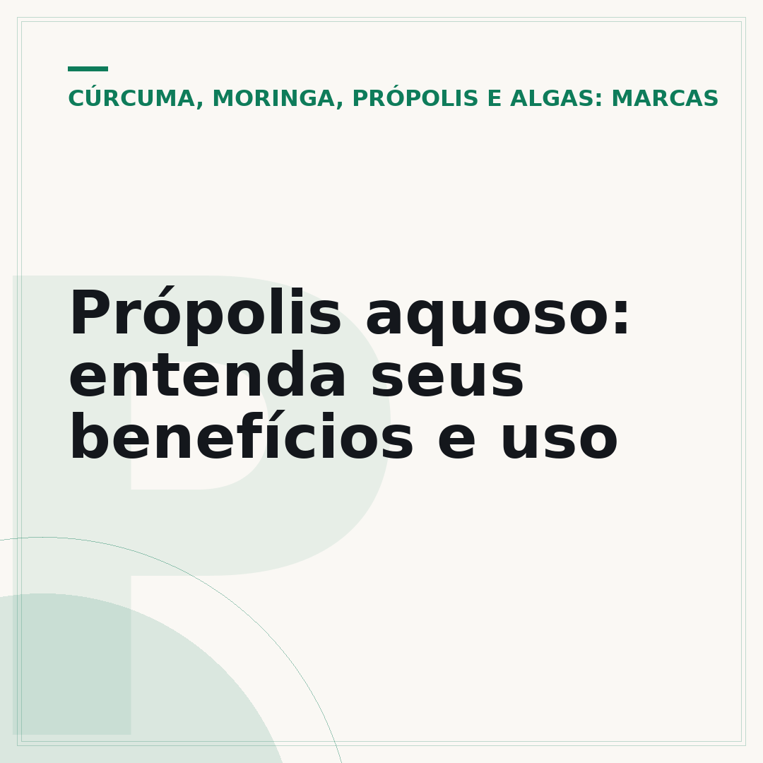 Própolis aquoso: entenda seus benefícios e uso