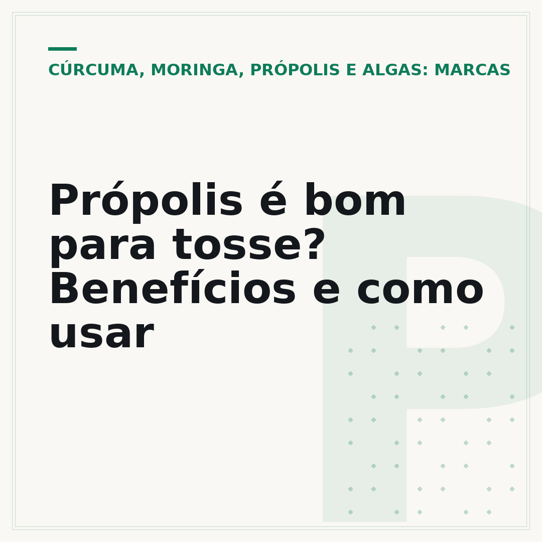 Própolis é bom para tosse? Benefícios e como usar
