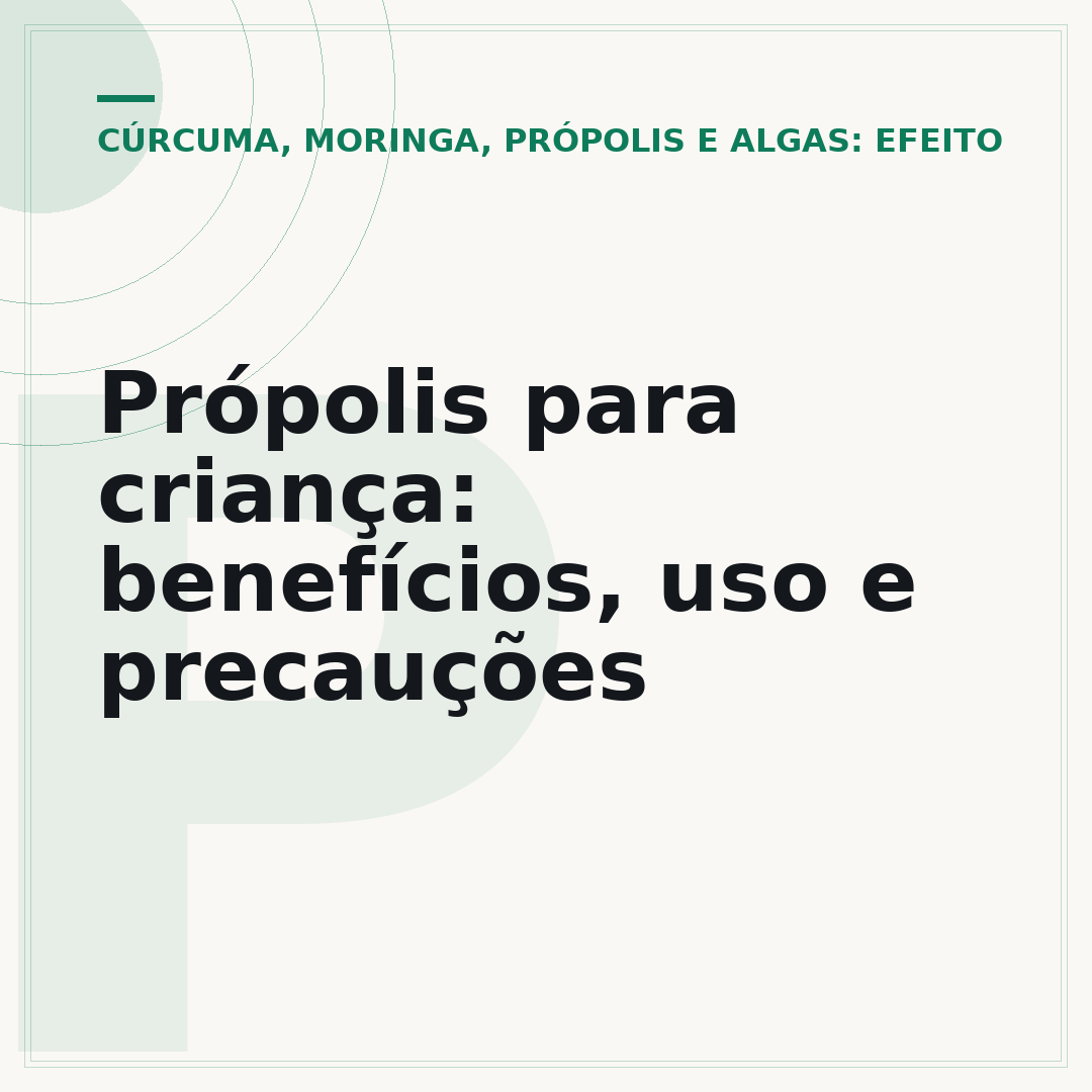 Própolis para criança: benefícios, uso e precauções
