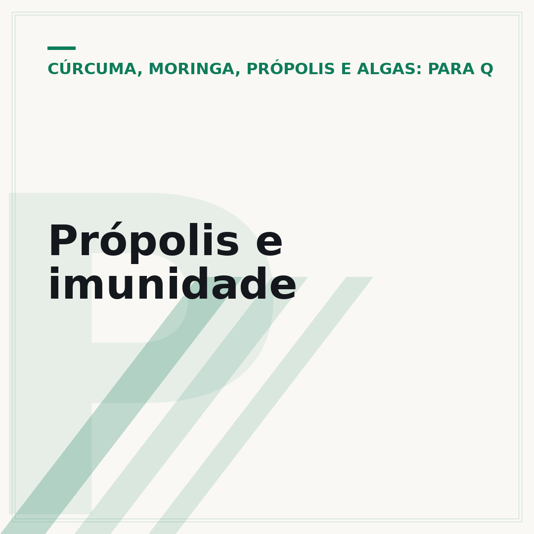 Própolis e imunidade
