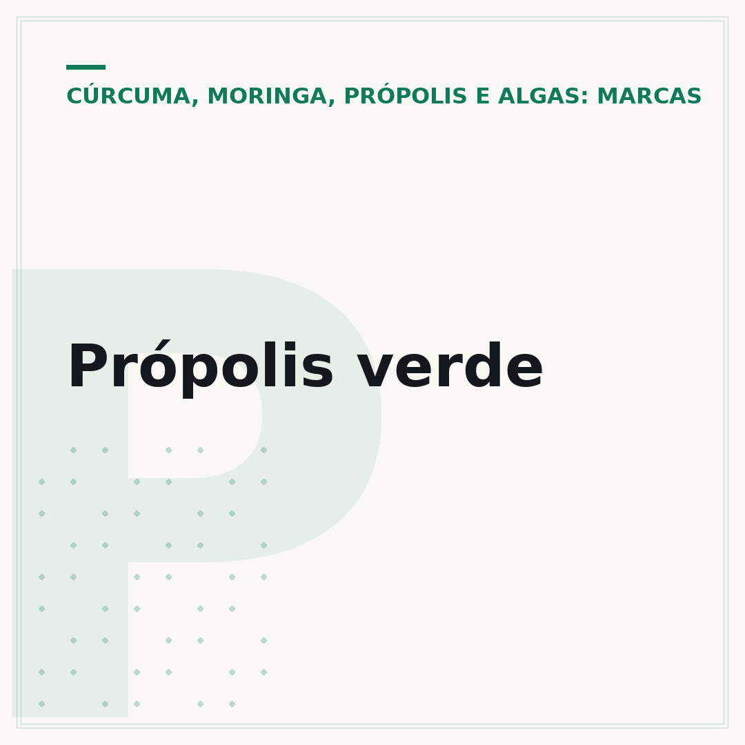 Própolis verde