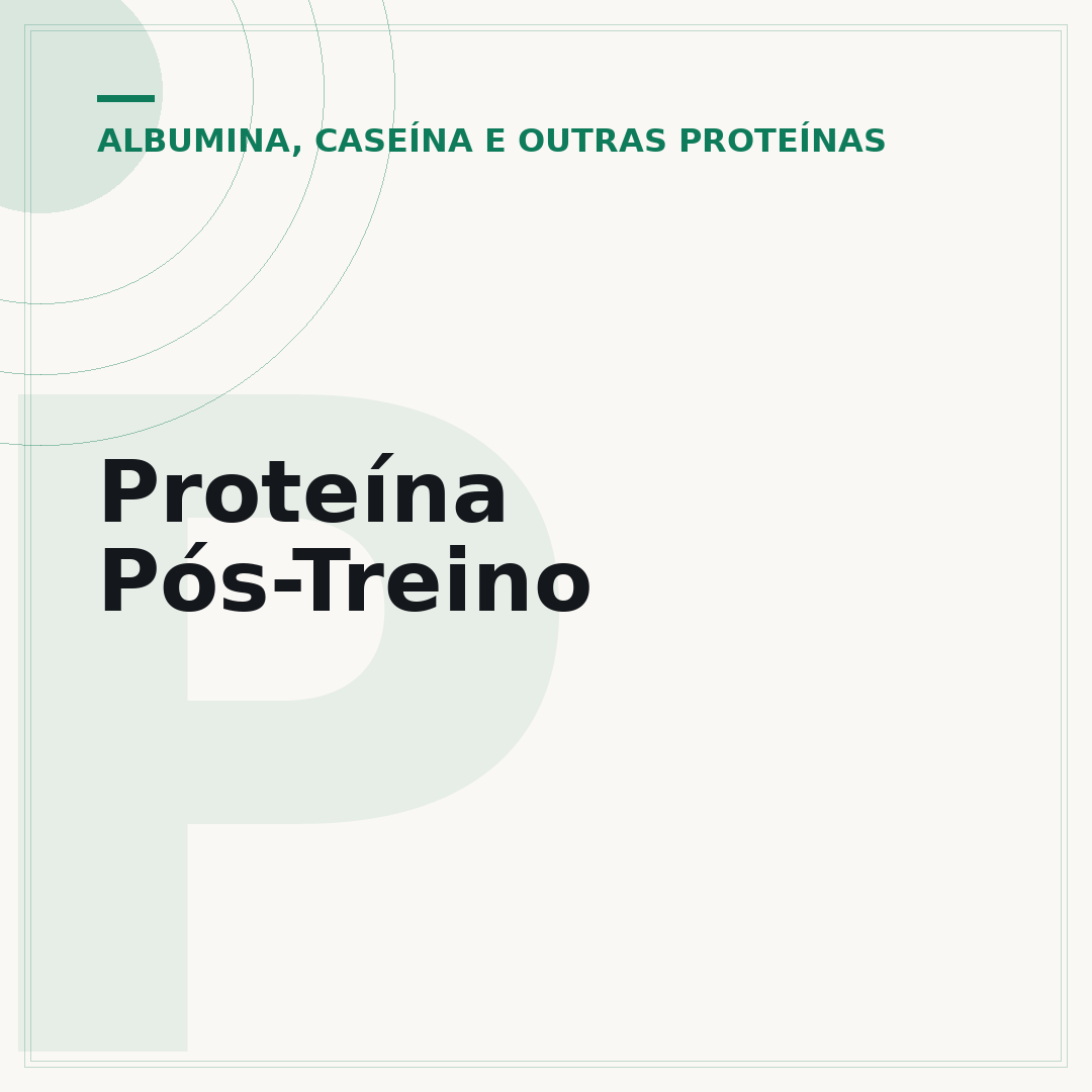 Proteína Pós-Treino