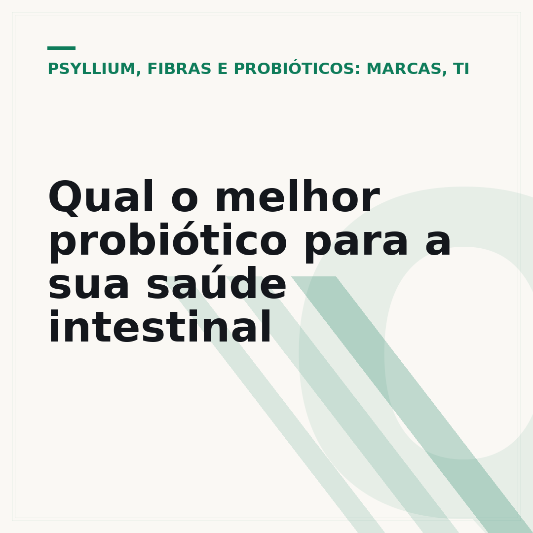 Qual o melhor probiótico para a sua saúde intestinal
