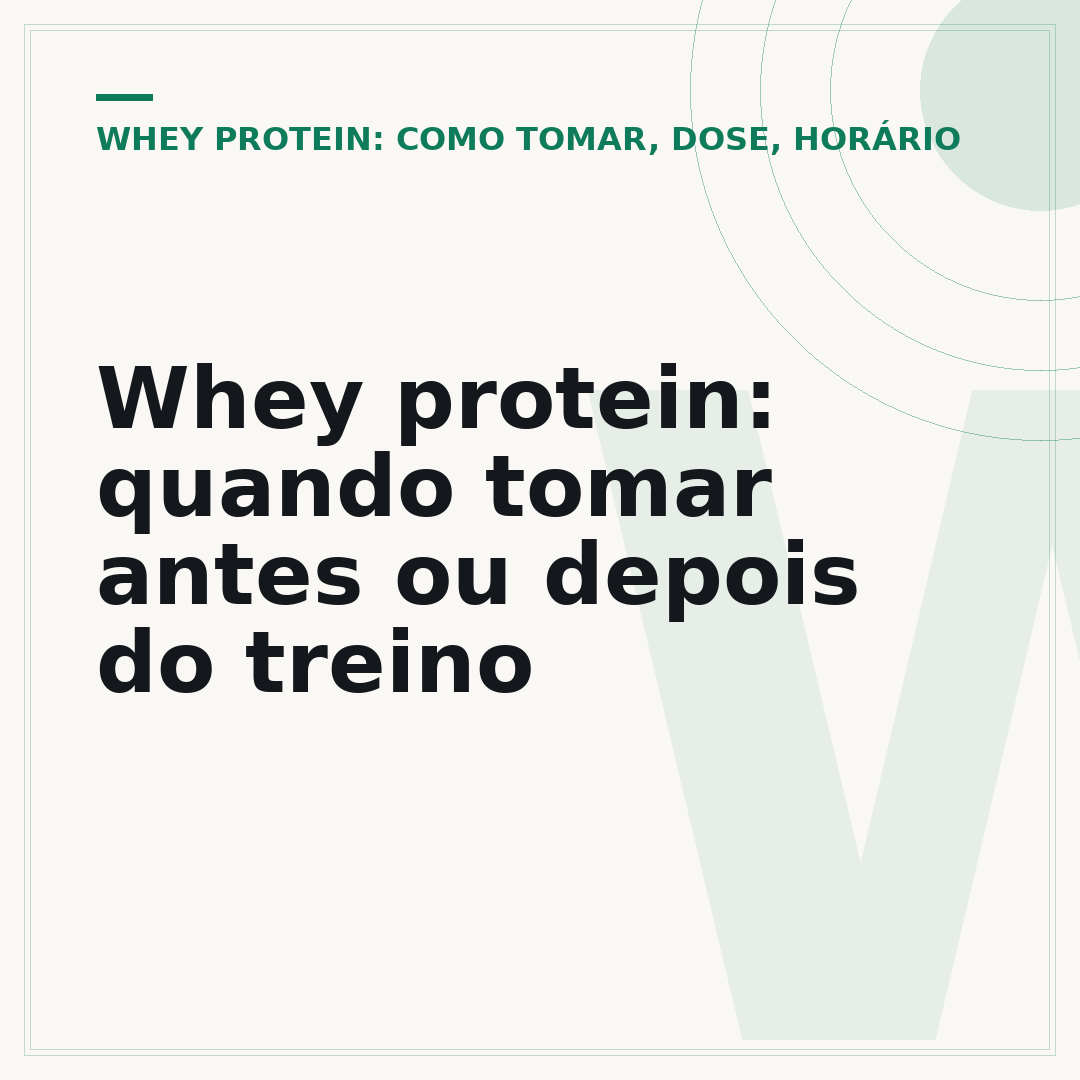 Whey protein: quando tomar antes ou depois do treino