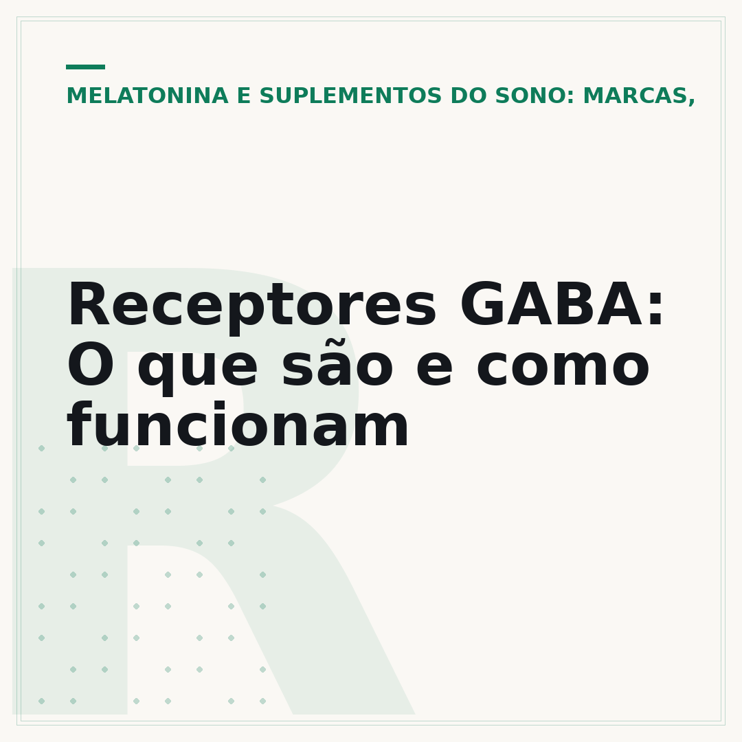 Receptores GABA: O que são e como funcionam