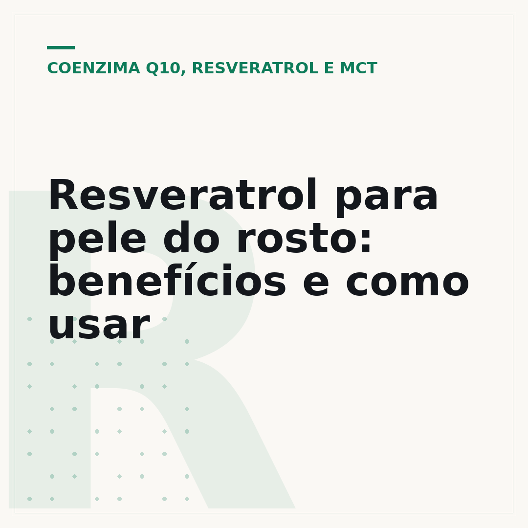 Resveratrol para pele do rosto: benefícios e como usar