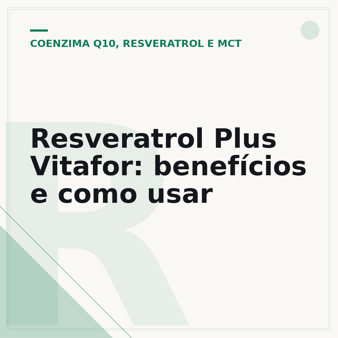 Resveratrol Plus Vitafor: benefícios e como usar