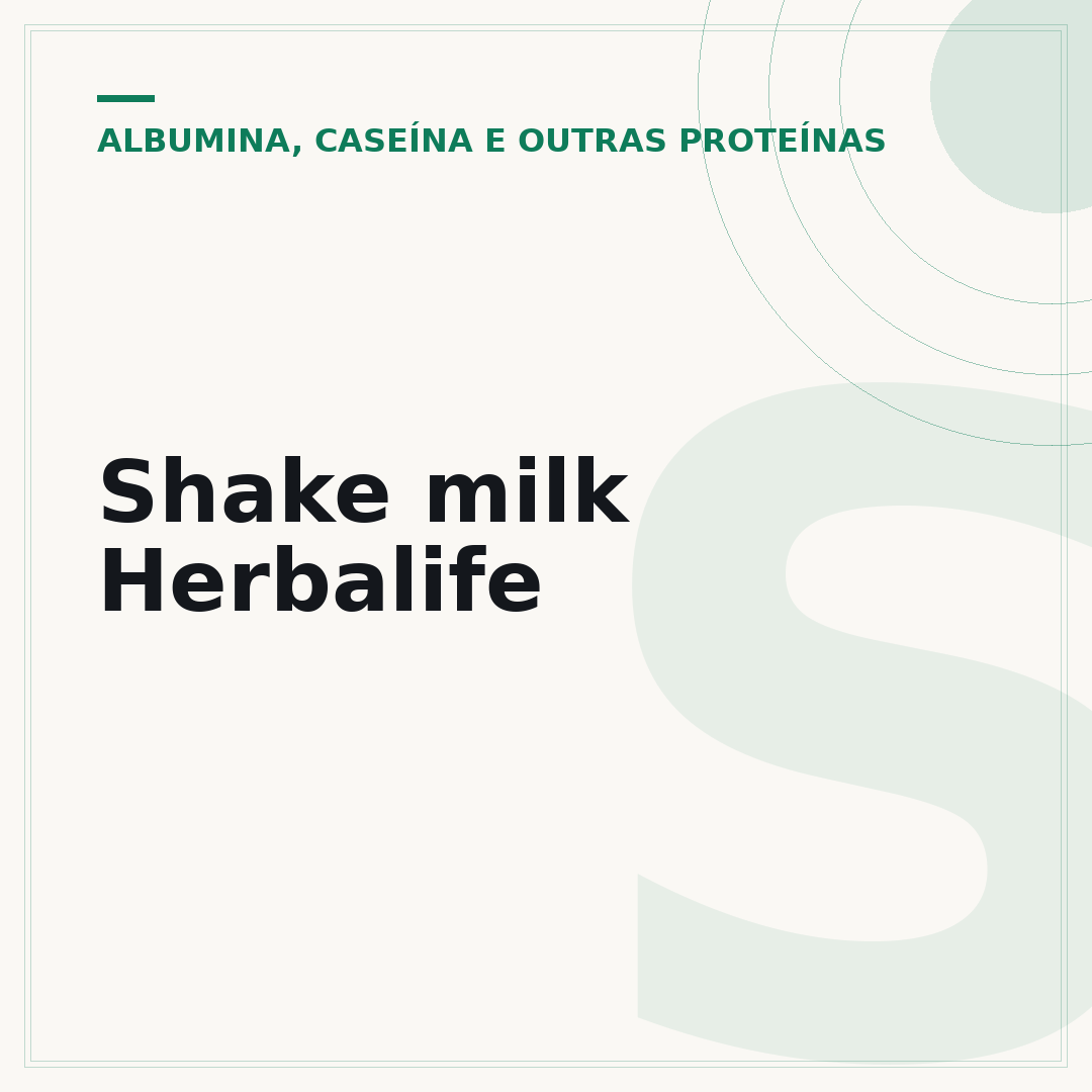 Shake milk Herbalife