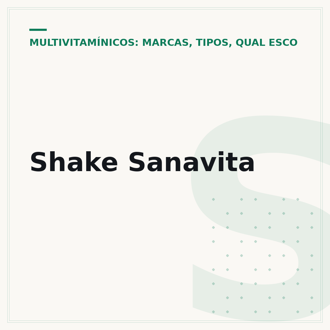 Shake Sanavita