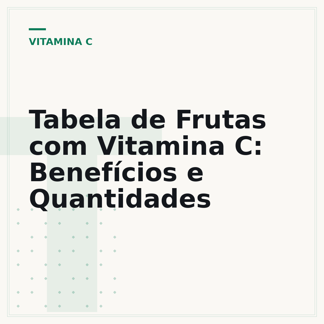 Tabela de Frutas com Vitamina C: Benefícios e Quantidades